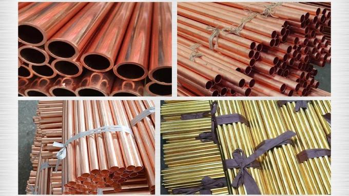 Air Conditioner Coil Tube 1/4′′ 3/8" Split Line Wire Set Air Conditioner Parts Refrigerant Tube Insulated Copper Pipe