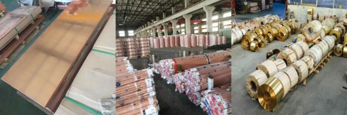 1/4′′ 3/8′′ 1/2′′ 3/4′′ Copper Tube Copper Pancake Coil C2600 Refrigeration Part Copper Pipes for Air Conditioner