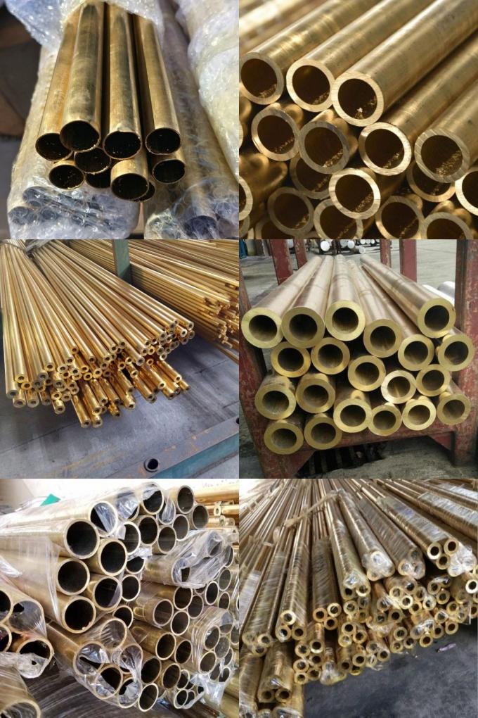 Manufacture Customized Round Square 8mm 1/4′′ ASTM C21000 C22000 Brass Tube Copper Pipe