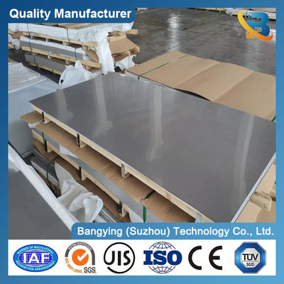 2b Treatment 300 / 400 Grade Coated Mirror Finish 304 316 Golden Stainless Steel Sheet
