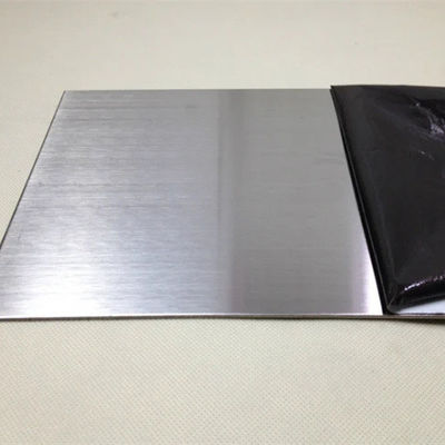 Stainless Steel Plate Hot Rolled 3mm 4mm 10mm Thickness AISI 304 304L 316L Customization
