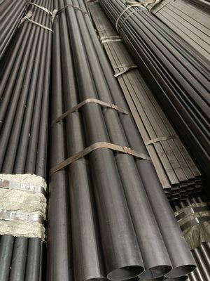 Customization Carbon Steel Tube or Black ERW Welded Steel Pipe for Construction Decoration