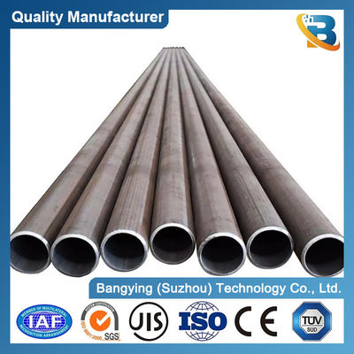 ASTM A53 34mm 35mm Seamless Round Sch40 Carbon Steel Tube for Customized Flange Plate