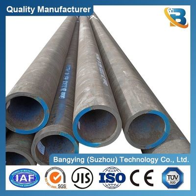 Wall Thickness 4-70mm Q235 Q345 Q195 Ss400 A36 S235 Carbon Steel Pipe Standard Length ERW Welded Round Tube