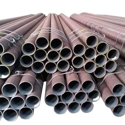 Round Section Shape API 5L ASTM A106 Sch 40 Sch80 Sch160 St52 Q345b St37 Welded ERW Black Carbon Steel Pipe Tube