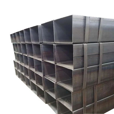 Customized Request Black Carbon Steel Square Tube/Pipe Galvanized Welded Steel Pipe
