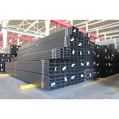 Asmt St37 St33 Black Hollow Section Square Hot Rolled Seamless Carbon Steel Pipe