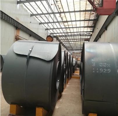 Direct Regular Spangle Corten Steel Coils Sk5 Q235B Q345b for ASTM Black Coated Coil