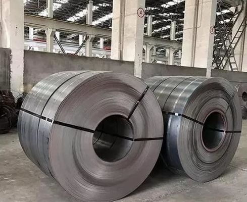 Direct Regular Spangle Corten Steel Coils Sk5 Q235B Q345b for ASTM Black Coated Coil
