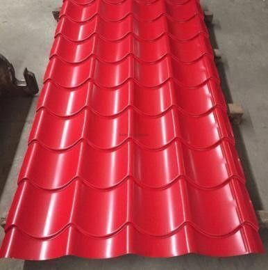 Corrugated PPGI/PPGL 0.12-1.5mm Galvanized Prepainted Steel Roofing Tile Sheet BY-CC098
