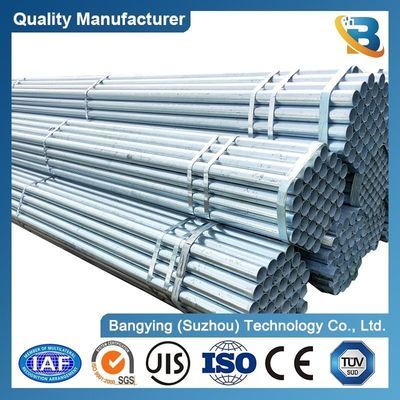 Round Section Shape ERW Welded Steel Pipe Iron Black Tube for Construction Decoration
