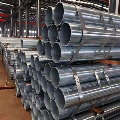 Hot Rolled Galvanized Steel Round Pipe Tube Q195 Q235 Q345 with Customized Technique