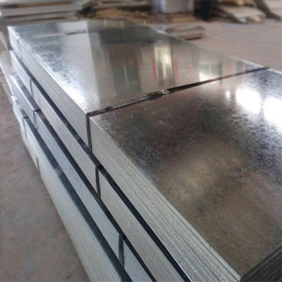 Soft Hardness 30 Gauge Steel 2mm Thick Galvanized Plain Sheet with RoHS Certification