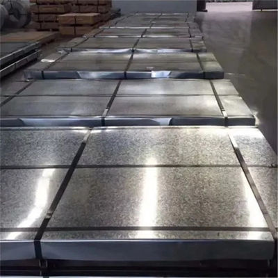 Soft Hardness 30 Gauge Steel 2mm Thick Galvanized Plain Sheet with RoHS Certification