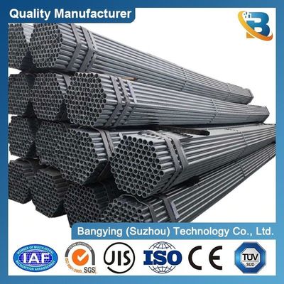 Decoiling 1/2" 4" 6m 5.8m Length Pre Galvanized Round Pipe with Zinc Coating 40- 600 GM/M2