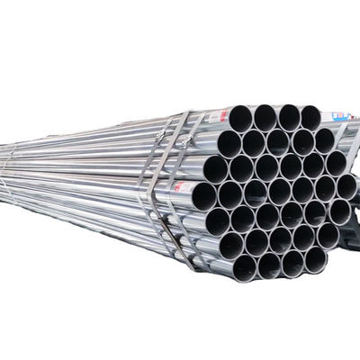 ASTM A106 A36 A53 1.0033 BS 1387 Ms ERW Hollow Steel Pipe Gi Hot DIP Galvanized Steel Pipe EMT Welded Round Steel Square Pipes