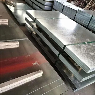 Customized Q235 0.7mm 0.5mm 0.8mm Galvanized Steel Sheets with Hot Dipped and Surface