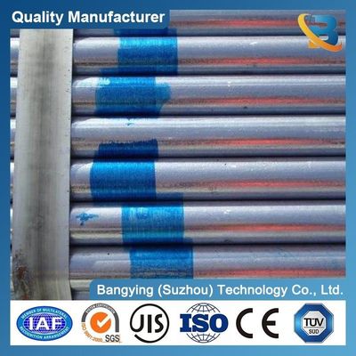 Hot Dipped Threaded Process Seamless Gi Q195 Q235B Zinc Coating Z275 Galvanised Tube Galvanized Rectangular Steel Pipe