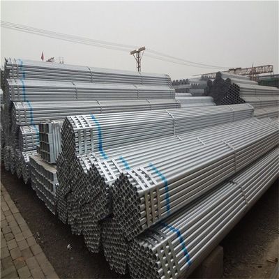 Q345 Galvanized Steel Tube/Rectangular Hollow Steel Pipe with Round Section Shape
