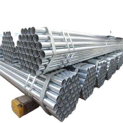 Q345 Galvanized Steel Tube/Rectangular Hollow Steel Pipe with Round Section Shape