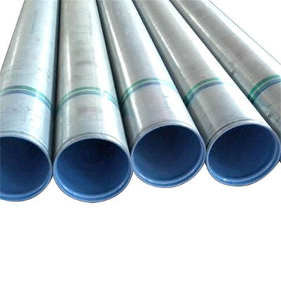 Q345 Galvanized Steel Tube/Rectangular Hollow Steel Pipe with Round Section Shape