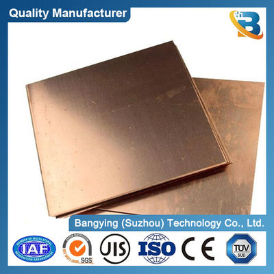 Alloy Copper Plate 99.9% C11000 C10200 C12000 1mm 10mm 20mm Thick Cu Sheet for Your