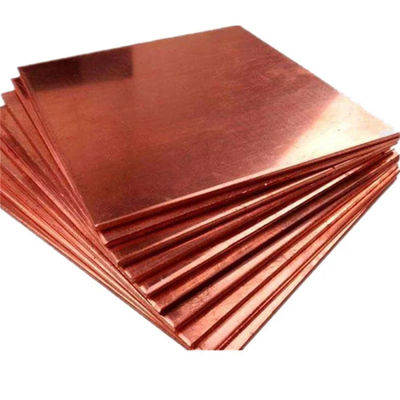 C10100 C12000 4X8 Copper Sheets 0.5mm 2mm 1200mm Width for Your Customer Requirements