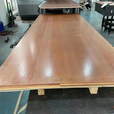 Stocked Prime Brass Bronze Copper Plate 10mm Thickness 1.5mm 3mm Perforated Copper Sheet