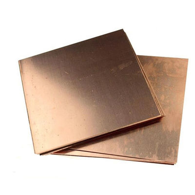 Customization Electrolytic Copper Scrap Plate Sheet 1mm 10mm Purity C31400 C54400 C65500
