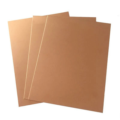 Customization Electrolytic Copper Scrap Plate Sheet 1mm 10mm Purity C31400 C54400 C65500
