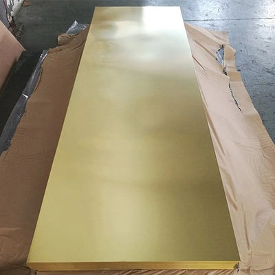 Metal Copper Sheets 5mm 10mm C10200 C10300 C11000 C12000 T1 T3 Brass Sheet Brass Plates