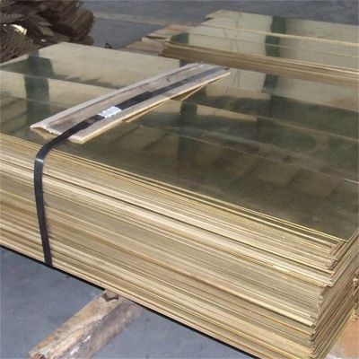 Customized Request 1kg Brass Sheet / Plate 0.3mm-5mm Thickness Customization Oil Cooler Pipe