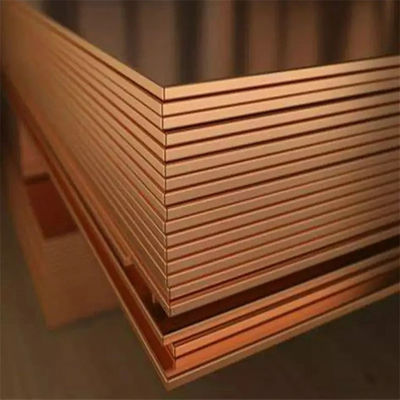 5mm 20mm Thick 4X8 99% Oxygen Free Copper Sheets C10100 C10200 Pure Copper Plate