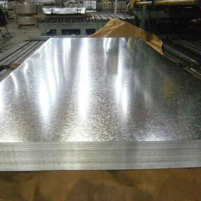 Hot Rolled Galvanized Steel Sheet Roofing Cover 28 Guage 4X8 Customized Technique
