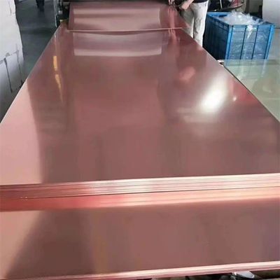Customized Mill Finish Copper Sheets 1000X3000 1mm 10mm H65 H62 H90 H80 Solid Copper Plate
