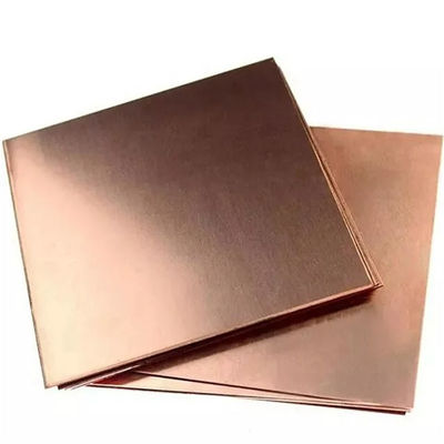 Customized Mill Finish Copper Sheets 1000X3000 1mm 10mm H65 H62 H90 H80 Solid Copper Plate