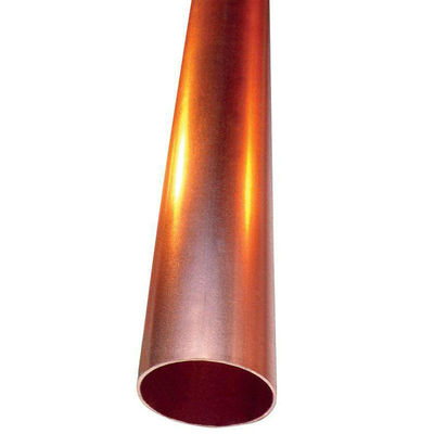 Custom Diameter 15mm 25mm 100mm C11000 C70600 High Purity 99.9% Red Copper Pipe with 1