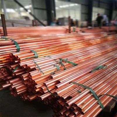 Custom Diameter 15mm 25mm 100mm C11000 C70600 High Purity 99.9% Red Copper Pipe with 1