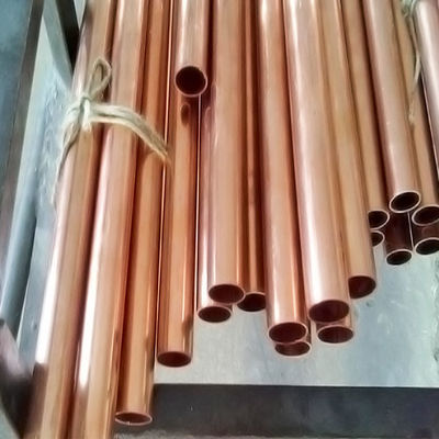 Customization 7/8 50mm 16mm 15mm 10mm Copper Pipe for Air Conditioning ASTM B819 Tube