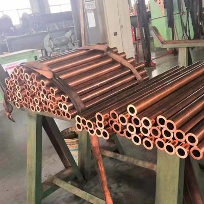 Refrigeration Soft Temper C11000 Copper Tube with High Elongation and Small Diameter