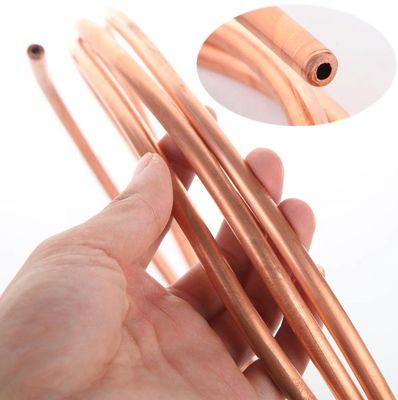 Cutting Service 1/4 Inch HVAC Air Conditioning Copper Coils Pipe with Customization