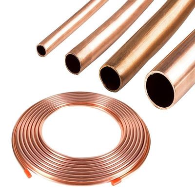 Cutting Service 1/4 Inch HVAC Air Conditioning Copper Coils Pipe with Customization