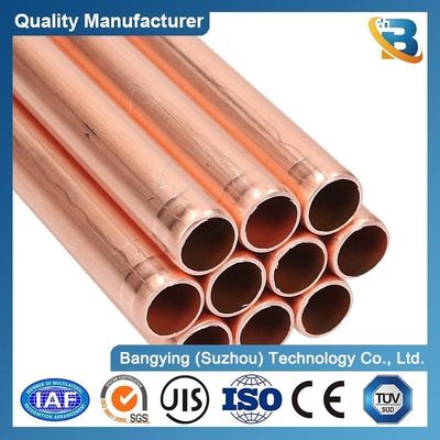 1/4 Capillary Pancake Coil Tubes C12200 Astmb280 Soft Drawn Copper Pipe for Water Tubing
