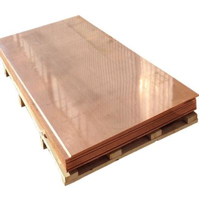 0.1mm 0.5mm 1mm Copper Plate Sheet with Customization Option and ASTM Standard