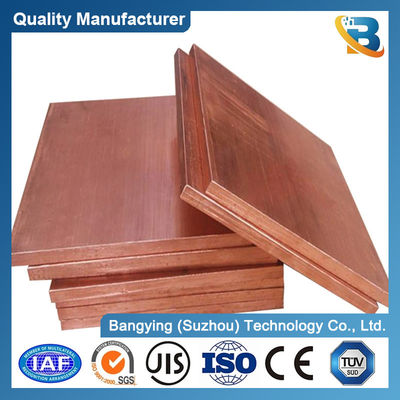 45-50% Elongation Alloy C17200 C1100 H65 0.025-10mm Red Copper Sheet for Lead Frame