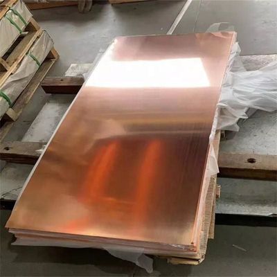 45-50% Elongation Alloy C17200 C1100 H65 0.025-10mm Red Copper Sheet for Lead Frame