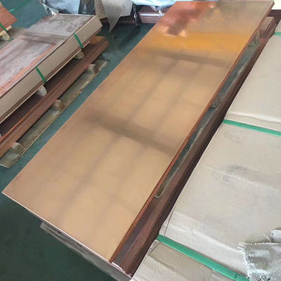 45-50% Elongation Alloy C17200 C1100 H65 0.025-10mm Red Copper Sheet for Lead Frame