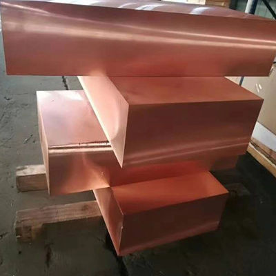 Alloy C17200 H65 Red Copper Sheet and 0.025-10mm Earthing Copper Alloy Customization