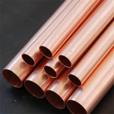BYCu-CT013 Round Copper Pipes for Refrigeration and Air Conditioning C10100 C11000 C12200