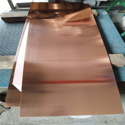 Copper Plate Sheet 3mm 4mm 5mm 6mm ASTM T2 H65 H62 C1100 C1220 C2400 C2600 Red Plate 205